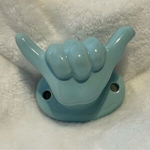 Blue Shaka Hand Wall Hook